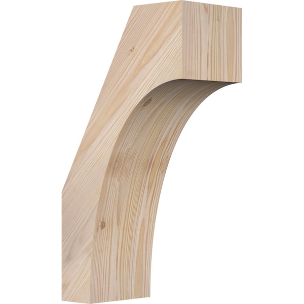 Ekena Millwork 5 1/2"W x 10"D x 18"H Westlake Smooth Knee Brace, Douglas Fir BRC06X10X18WTL00SDF - main